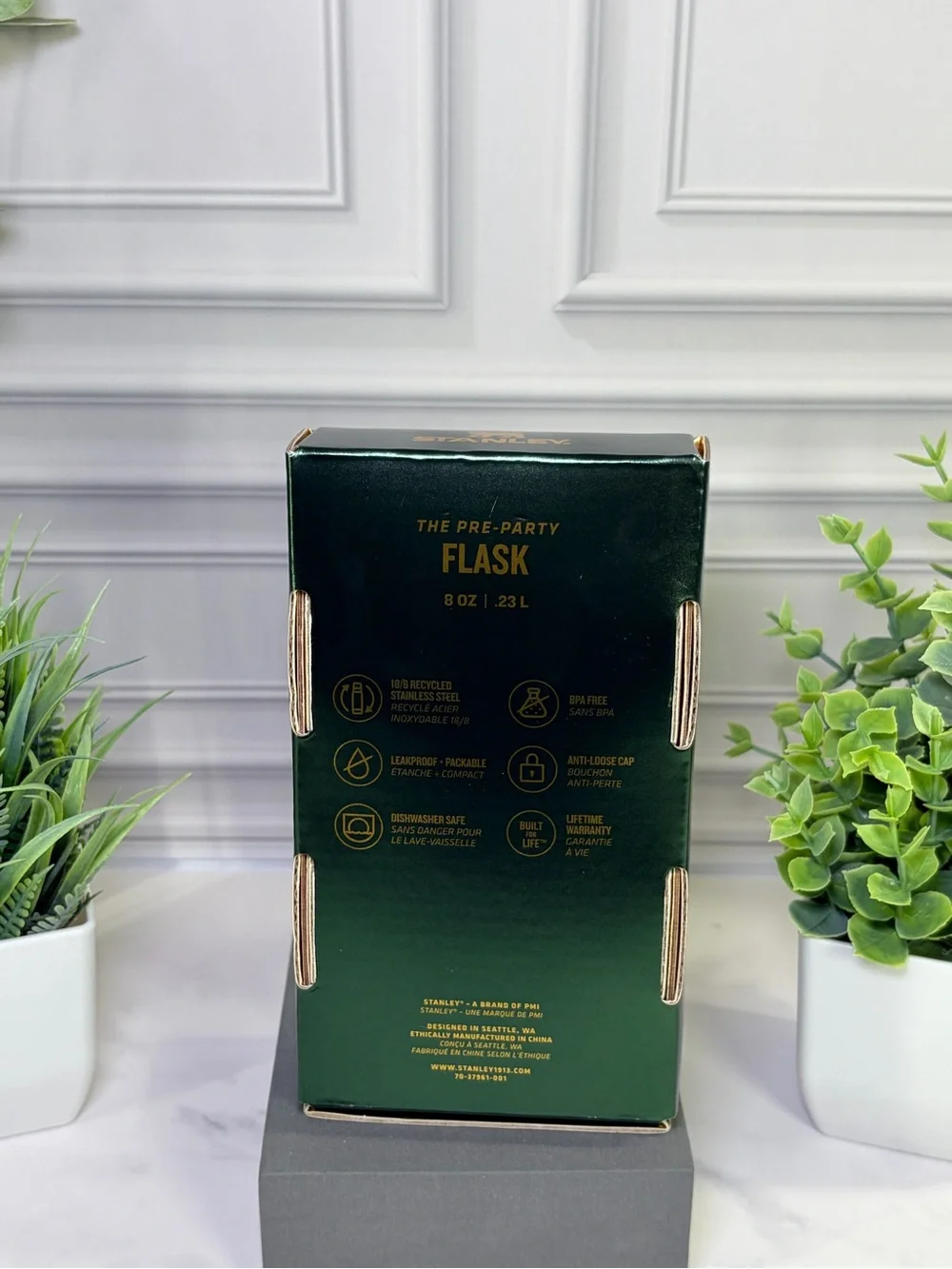 Stanley Shamrock Pre-Party Flask BNIB